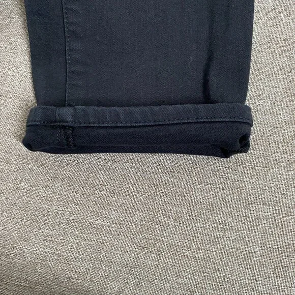 Talbots PETITE Flawless Straight Leg Denim Jeans Women's 10P High Rise Black - Picture 8 of 14